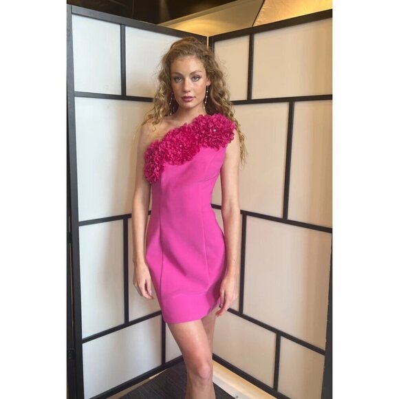 ELLIATT Uma Mini Dress in Pink Size Small - Picture 1 of 16